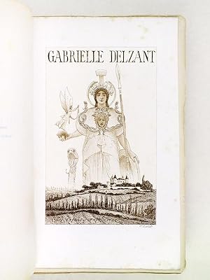 Seller image for Gabrielle Delzant. Lettres - Souvenirs [ Edition originale - Livre ddicac par l'auteur ] for sale by Librairie du Cardinal