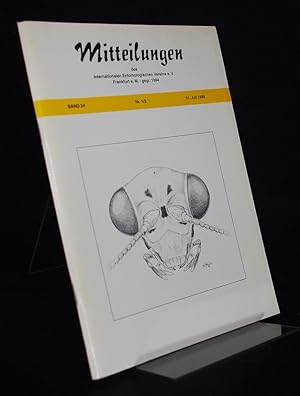 Mitteilungen des Internationalen Entomologischen Vereins, Band 24, Nr. 1/2, 31. Juli 1999.