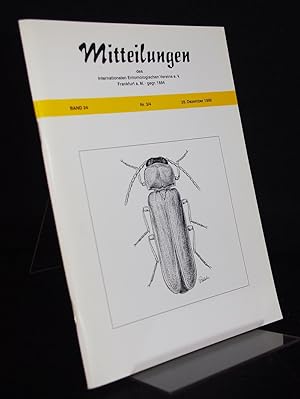 Mitteilungen des Internationalen Entomologischen Vereins, Band 24, Nr. 3/4, 28. Dezember 1999.