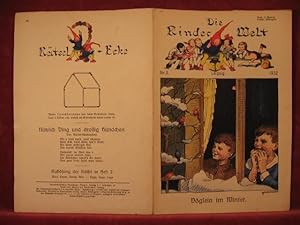 Imagen del vendedor de Die Kinderwelt. Jahrgang 1932, Heft Nr. 3. a la venta por Wolfgang Kohlweyer