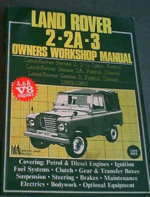 Land Rover 2/2A/3 1959-83 Owners Workshop Manual (Autobook Series of Workshop Manuals)