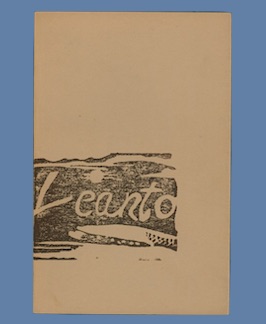 Seller image for Leanto: The Journal Extract from the Original by the Author. for sale by Jeff Maser, Bookseller - ABAA
