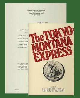 Bild des Verkufers fr The Tokyo-Montana Express. zum Verkauf von Jeff Maser, Bookseller - ABAA