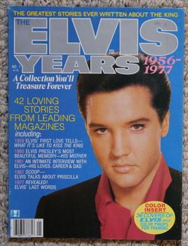 Seller image for Elvis Years. 1956 - 1977 - #1. - 36 Full Color Pinups. for sale by Comic World