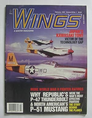 Seller image for WINGS. A Sentry Magazine. February 1999. for sale by Monkey House Books