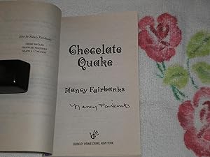 Immagine del venditore per Chocolate Quake: Signed venduto da SkylarkerBooks