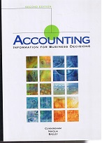 Seller image for Accounting. Information for Business Decisions. for sale by Allguer Online Antiquariat