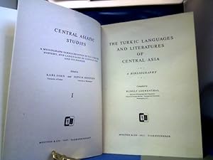 Seller image for The Turgic Languages and Literatures of Central Asia. A Bibliography. Central Asiatic Studies I. for sale by Antiquariat Michael Solder