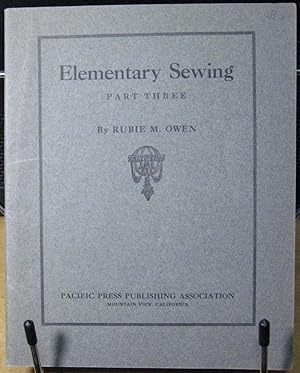 Elementary Sewing Part Three