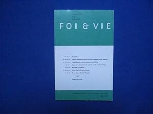 FOI ET VIE VOL. XCIV N°2