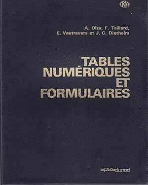 Tables numériques et formulaires