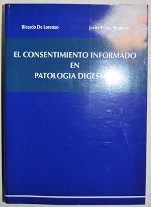 Image du vendeur pour EL CONSENTIMIENTO INFORMADO EN PATOLOGIA DIGESTIVA mis en vente par Fbula Libros (Librera Jimnez-Bravo)