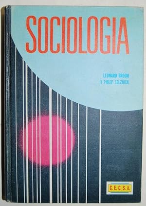 Seller image for SOCIOLOGIA. Un texto con lecturas adaptadas. Primera edicin en espaol for sale by Fbula Libros (Librera Jimnez-Bravo)