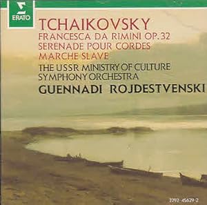 Bild des Verkufers fr Tchaikovsky : Piano Concerto No. 1, Concert Fantasy Op. 56 The USSR Ministry of Culture Symphony Orchestra, Guennadi Rojdestvenski, Michael Semenoff, Galina Gluschkina zum Verkauf von Licus Media