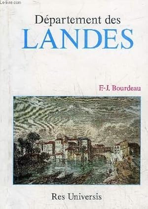 Bild des Verkufers fr DEPARTEMENT DES LANDES. zum Verkauf von Le-Livre