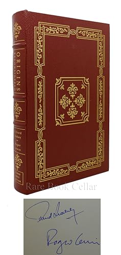 ORIGINS RECONSIDERED Signed Easton Press