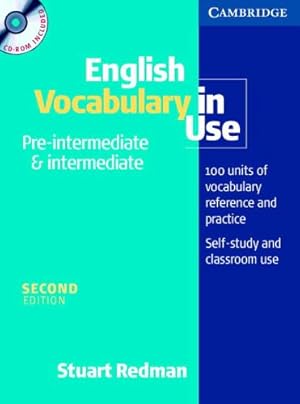 Seller image for English Vocabulary in Use: Pre-Intermediate & Intermediate: 100 Units of Vocabulary Reference and Practice, Self-Study and Classroom Use [With CDROM] for sale by Vulkaneifel B�cher