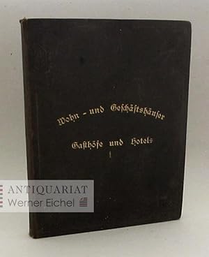 Grundriss-Vorbilder von Gebäuden aller Art - Abth. I und II: Wohn- und Geschäftshäuser - Gasthäus...