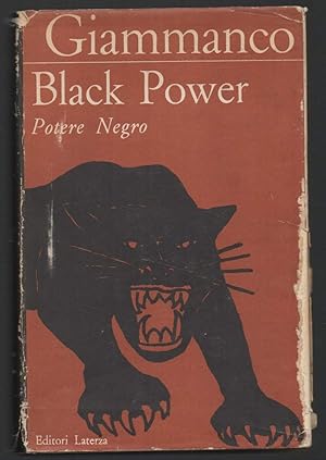 Imagen del vendedor de BLACK POWER Potere Negro (1967) a la venta por Invito alla Lettura