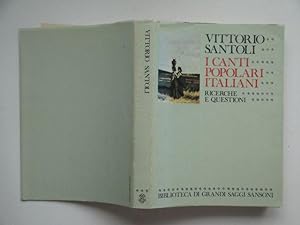 Seller image for I canti popolari Italiani: ricerche e questioni for sale by Aucott & Thomas