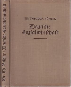 Bild des Verkufers fr Deutsche Sozialwirtschaft. Ein berblick .d. sozialen Aufgaben der Volkswirtschaft. zum Verkauf von Antiquariat Krikl