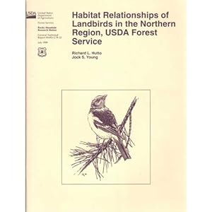 Seller image for Habitat Relationships of Landbirds in the Northern Region, USDA Forest Service for sale by Buteo Books