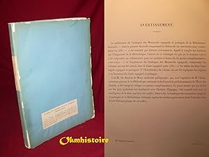 Catalogue des manuscrits espagnols et des manuscrits portugais --------- 2ème partie