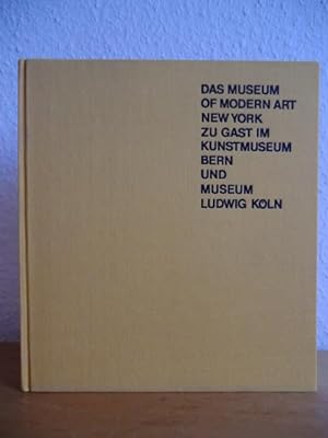 Seller image for Das Museum of Modern Art New York zu Gast im Kunstmuseum Bern und Museum Ludwig Kln. Amerikanische Kunst des 20. Jahrhunderts ; Kunstmuseum Bern, 16.2. - 16.4.1979 ; Museum Ludwig, Kln, 19.5. - 16.7.1979. for sale by Antiquariat Weber