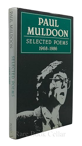 Seller image for SELECTED POEMS 1968-1986 for sale by Rare Book Cellar