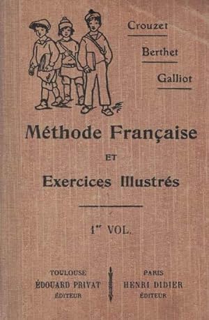 Seller image for MTHODE FRANAISE ET EXERCICES ILLUSTRS. 1er. vol. for sale by Librera Torren de Rueda