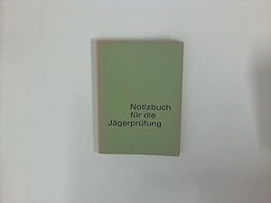 Notizbuch für die Jägerprüfung.