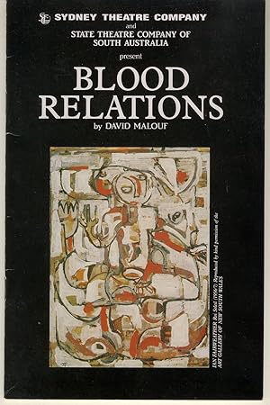 Blood Relations [Theatre Programme]