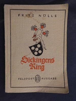Bild des Verkufers fr Sickingens Ring - Novelle zum Verkauf von Buchantiquariat Uwe Sticht, Einzelunter.