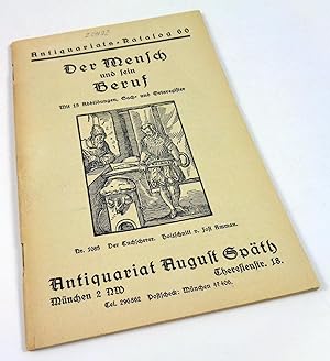 Antiquariats-Katalog Nr. 60: Der Mensch und sein Beruf.