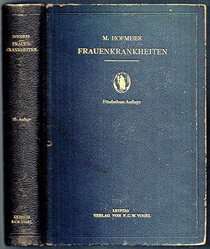 Imagen del vendedor de Handbuch der Frauenkrankheiten. a la venta por Antiquariat Dietmar Brezina