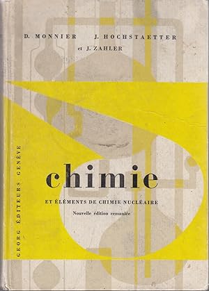 Imagen del vendedor de chimie et lments de chimie nuclaire a la venta por le livre ouvert. Isabelle Krummenacher