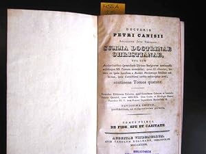 Seller image for Summa Doctrinae Christianae, Una cum Auctoritatibus (praeclaris Divinae Scripturae testimoniis solidisque SS. Patrum senteniis), quae ibi citantur, ic vero ex ipsis fontibus a Busaeo Noviomago fideliter collectae, ipsis Ctechismi verbis subscriptae sunt, contens Tomos quatuor. for sale by Augusta-Antiquariat GbR