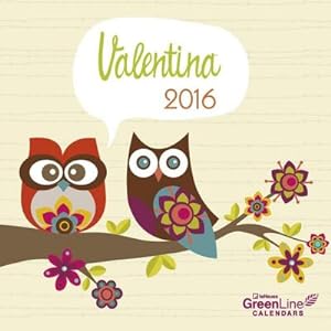 Bild des Verkufers fr GreenLine Valentina 2016- Mini- Broschrenkalender- 17,5 x 17,5 cm zum Verkauf von AHA-BUCH