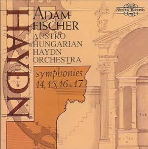 Haydn : Symphonies Nos. 14, 15, 16 & 17 Adam Fischer, Austro Hungarian Haydn Orchestra