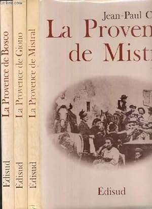Bild des Verkufers fr LA PROVENCE DE BOSCO + LA PROVENCE DE GIONO + LA PROVENCE DE MISTRAL - COFFRET EN 3 VOLUMES. zum Verkauf von Le-Livre