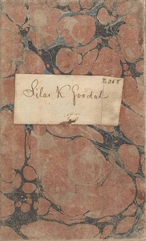 Account Book of Silas K. Goodale from the Bank of Newburgh, New York, 1824-25