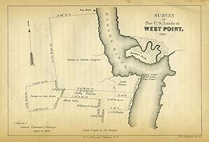 Survey of U. S. Lands at West Point. 1839