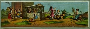 Magic Lantern slide of children