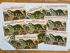 1966 SINCLAIR AND THE EXCITING WORLD OF DINOSAURS BOOKLET NOS MINT NOS 