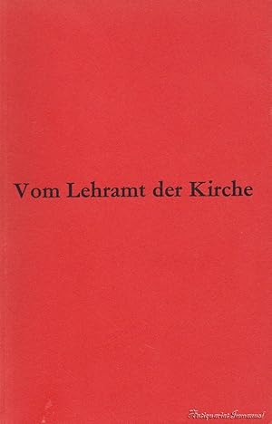 Immagine del venditore per Das unfehlbare ordentliche Lehramt der Kirche zur Empfngnisverhtung venduto da Antiquariat Immanuel, Einzelhandel