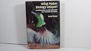 Seller image for What Makes Biology Unique?: Considerations on the Autonomy of a Scientific Discipline for sale by Gene The Book Peddler