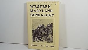Western Maryland Genealogy Volume 4 No 4