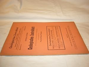 Imagen del vendedor de Geologisches Zentralblatt. Anzeiger fr Geologie, Petrographie, Palaentologie und verwandte Wissenschaften. Abteilung A: Geologie. Band 65, Nr. 8, 15. Oktober 1939 a la venta por Antiquariat im Kaiserviertel | Wimbauer Buchversand