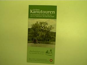 Flyer: Geführte Kanutouren im Nationalpark Unteres Odertal und im Naturpark Am Stettiner Haff,