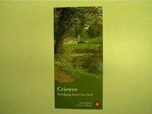 Flyer: Criewen - Rundgang durch das Dorf,